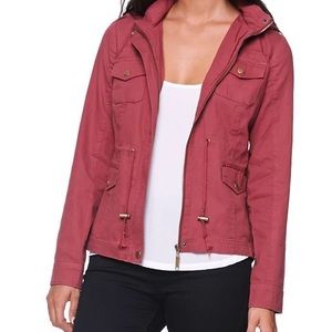 LA Hearts Light Hooded Cargo Jacket
